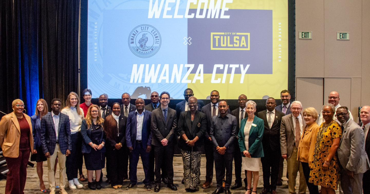Formal signing held to solidify relationship with Tulsa's 9th sister city Mwanza, Tanzania