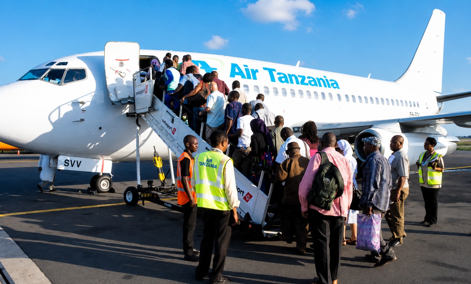 Tanzania sees 12.63 percent increase in number of passengers using air transport services